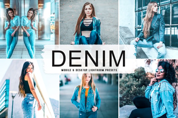 Denim Mobile & Desktop Lightroom Presets
