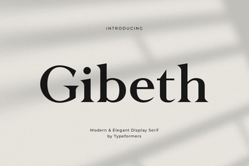 Gibeth - Modern Elegant Serif
