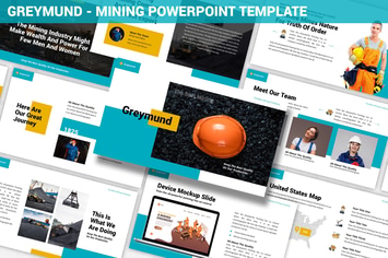 Greymund - Mining Powerpoint Template