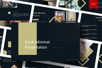 Fresh Minimal | Powerpoint Template