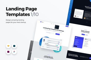 Landing Page Templates - Web UI Kit - 1