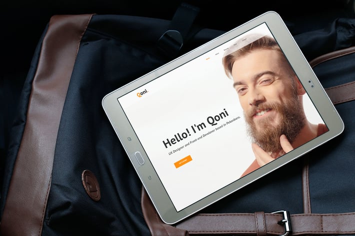 Android Tablet Realistic Mock-up