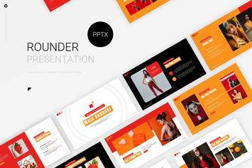 Main Rounder - Powerpoint Template