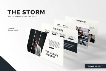 The Storm  - Powerpoint Template
