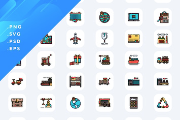 50 Sharing Out Icons