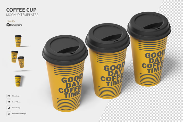 Coffee Cup vol.01 - Mockup