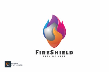 Fire Shield - Logo Template