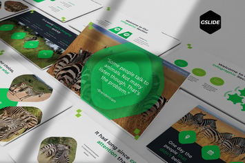 Zebraira - Google Slides Template