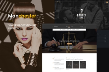 Manchester : Single Professional PSD Template