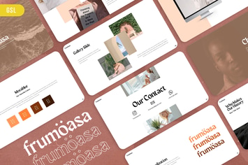 Frumoasa - Brand Guideline Google Slides Template