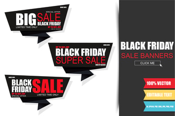 Black Friday Sale Banners