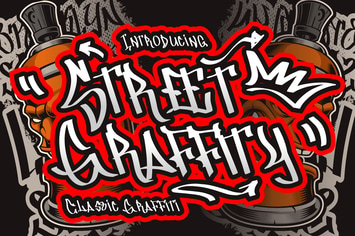 Street Graffity Advertisement Font
