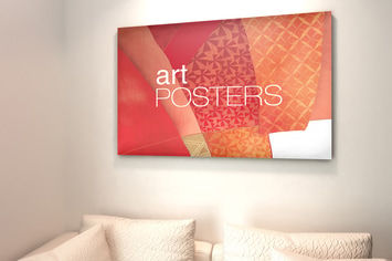 Interior With Poster Frames Mock-up Vol.2