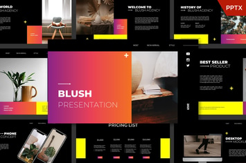 Blush Powerpoint Template