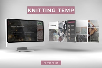 Knitting - Powerpoint Template