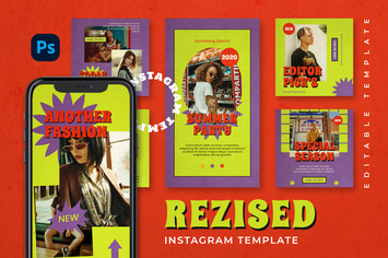 Resized - Retro Instagram Stories and Post
