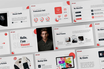 Persoon - Resume Powerpoint Template