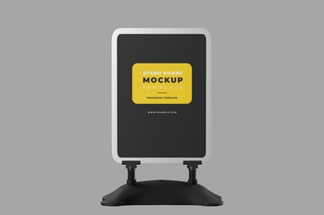 Stand Board Mock-Up Template