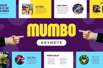 Mumbo — Keynote Presentation Template