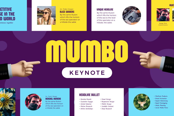 Mumbo — Keynote Presentation Template