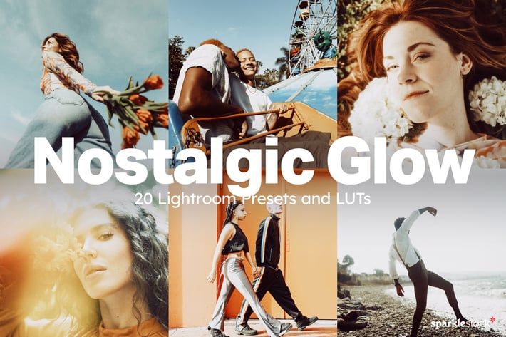 20 Nostalgic Glow Lightroom Presets and LUTs