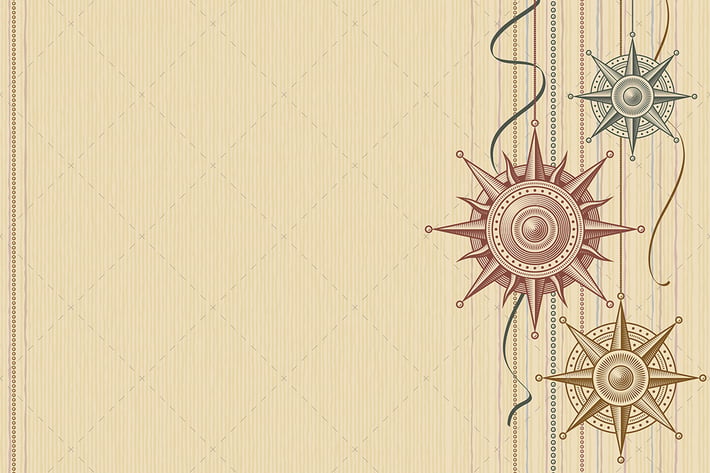 Background With Christmas Ornaments