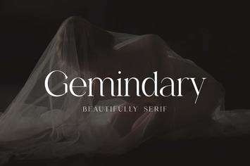 Gemindary Beautiful Serif Font