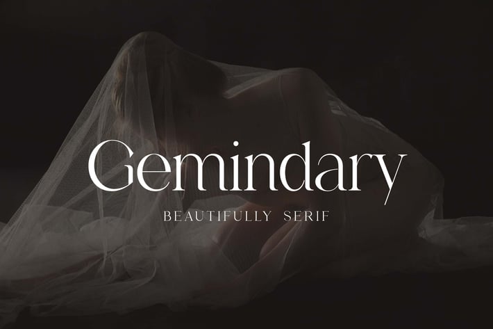 Gemindary Beautiful Serif Font