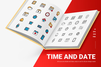 Time & Date - Icons
