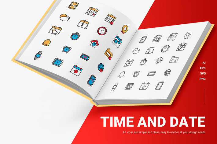 Time & Date - Icons