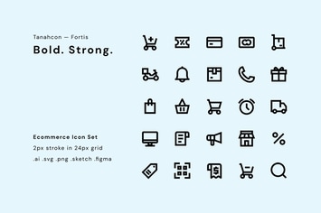 UI Icon Set - Ecommerce