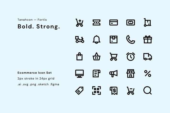 UI Icon Set - Ecommerce