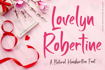 Lovelyn Robertine - Handwritten Font