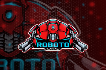Roboto - Mascot & Esport logo