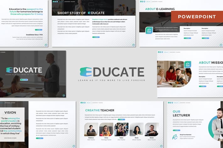 Educate - Education Powerpoint Template