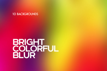 Bright Blur. Colorful Blurred Backgrounds