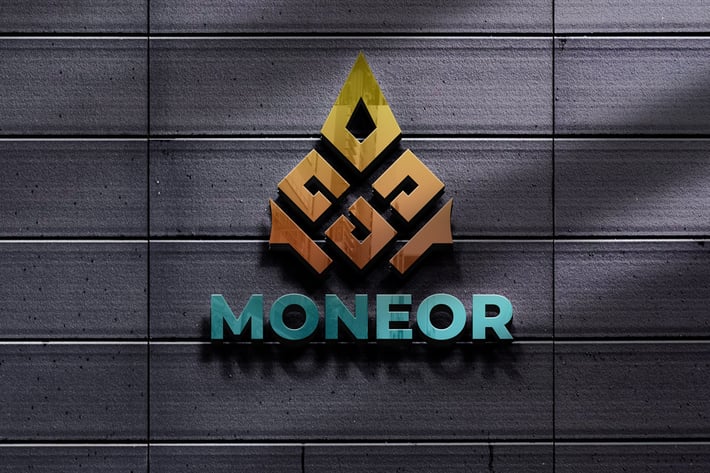 3D Wall Logo Mockup
