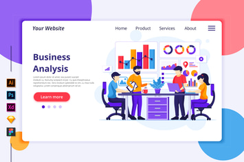 Business Analysis Illustration