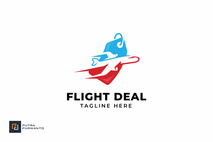 Flight Deal - Logo Template