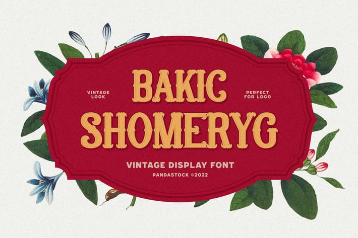 Bakic Shomeryg - Vintage Cursive Font