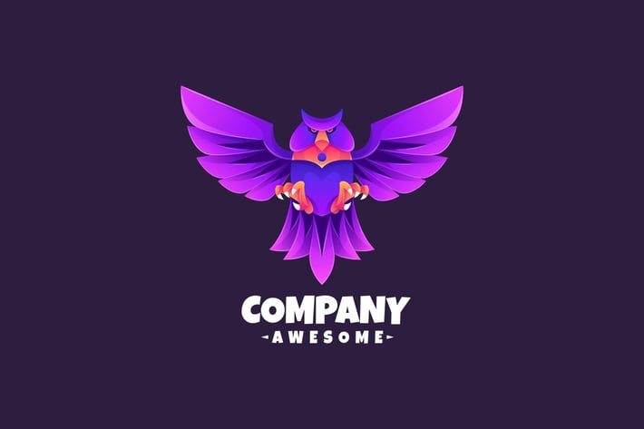Coloring Owl Logo
