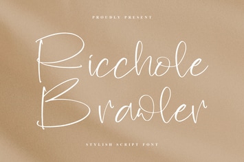 Ricchole Brawler Stylish Script Font