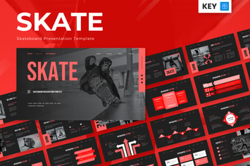 Skate - Skateboard Keynote Templates