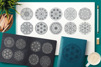Sacred Geometric Mandalas Collection