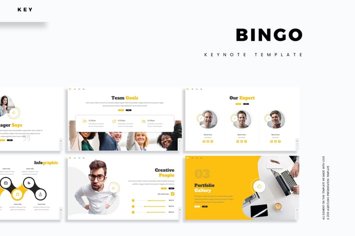 Bingo - Keynote Template