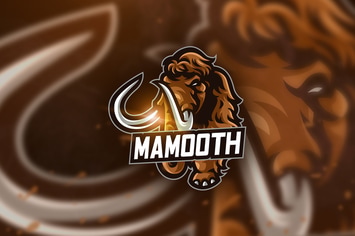 Mamooth - Mascot & Esport Logo