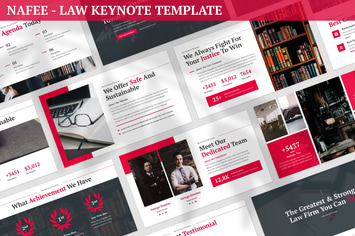 Nafee - Law Keynote Template