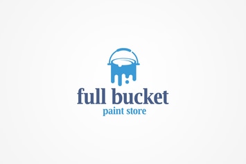 Paint Store Logo Template