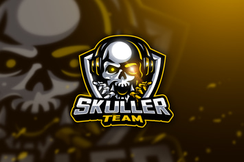 Skuller Team - Mascot & Esport Logo