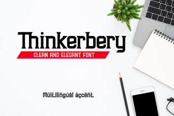Thinkerbery - Modern Clean and Elegant Serif Font